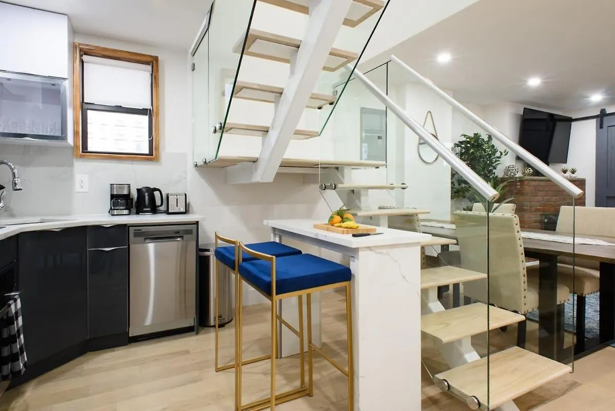 Apartament 75-5A Luxury 3Br Duplex W&D In Unit Elevator Nowy Jork